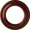 Ekena Millwork Holmdel Ceiling Medallion (Fits Canopies up to 12 7/8"), 20 7/8"OD x 12 7/8"ID x 1"P, Antique Copper CM20HOACS - alternate 1
